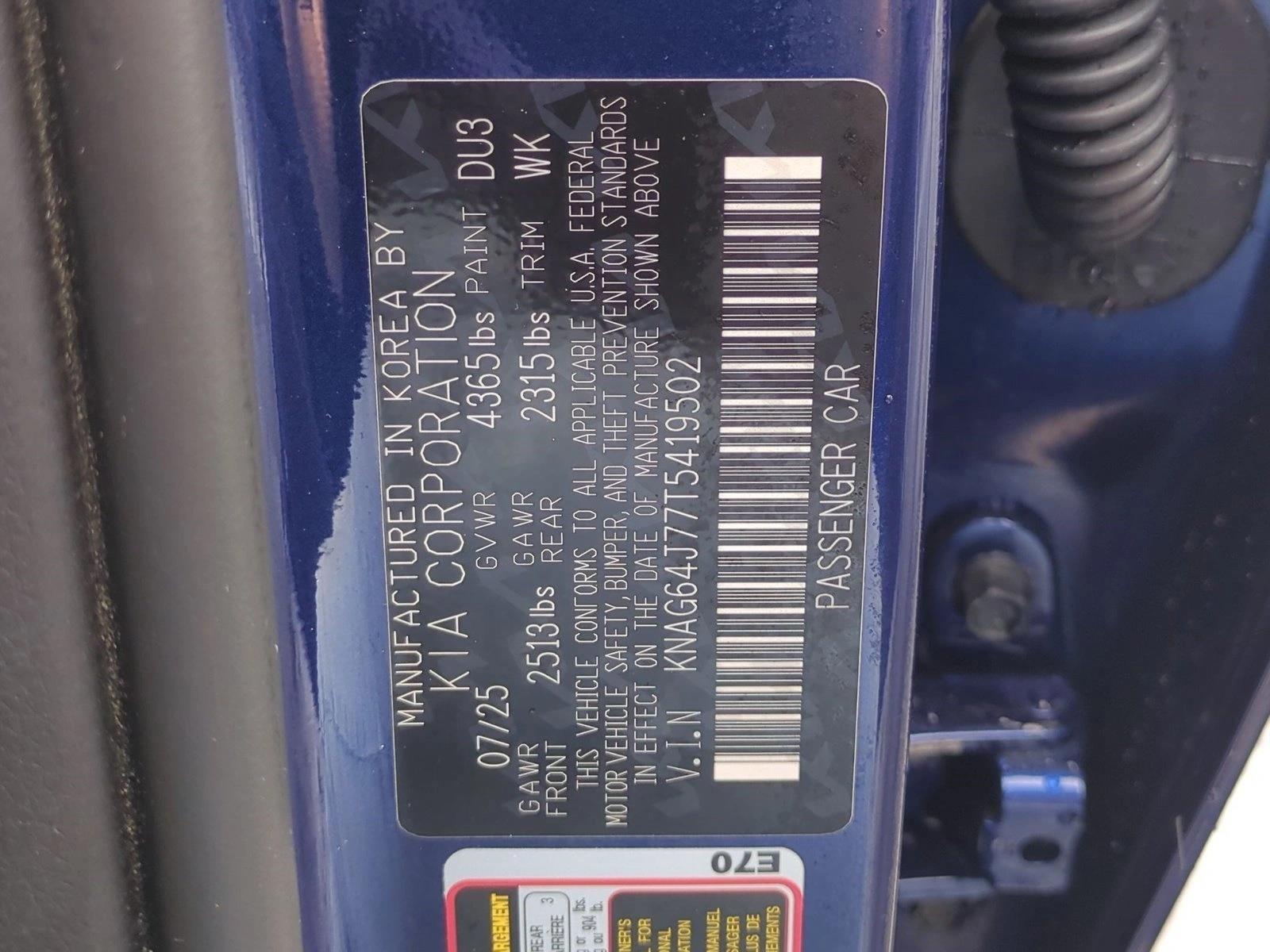 Used 2026 Yacht Blue Kia GT-Line image 23