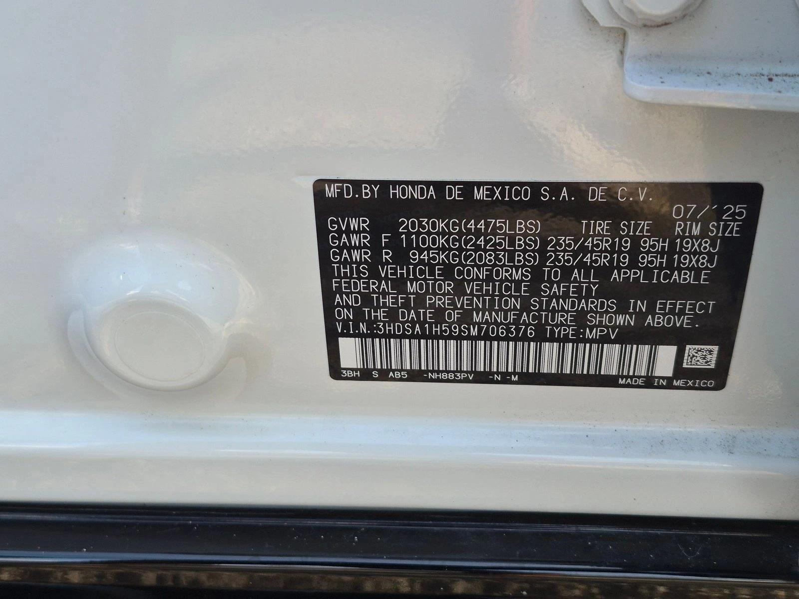 Used 2025 Platinum White Pea Acura w/A-Spec Package image 22
