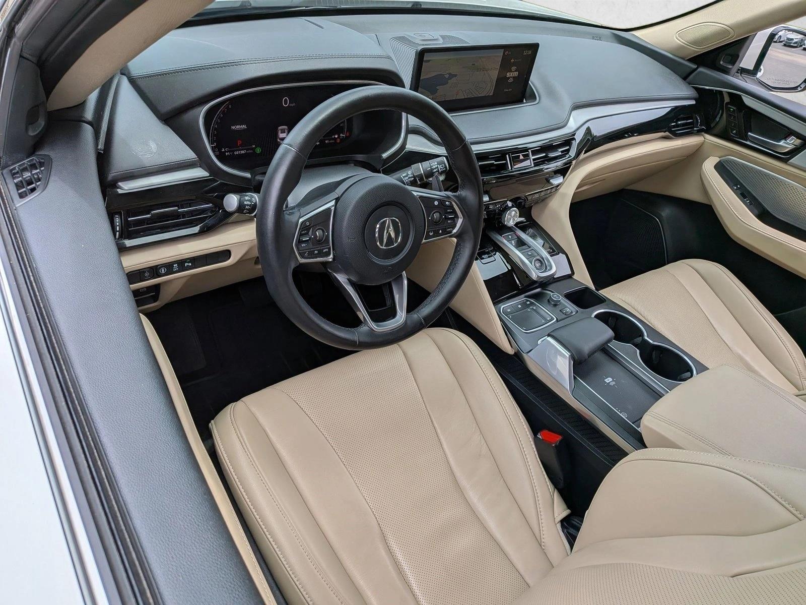 Used 2023 Platinum White Pea Acura w/Technology Package image 10