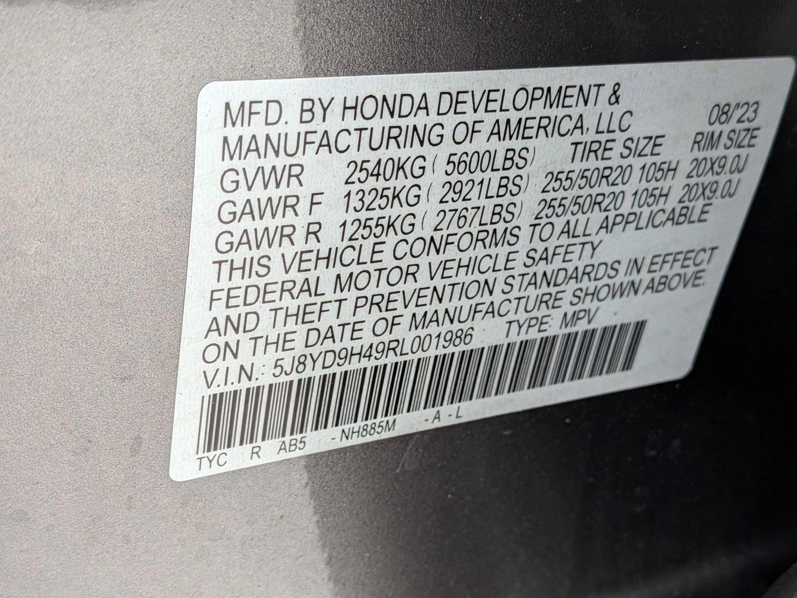 Used 2024 Liquid Carbon Acura w/Technology Package image 22