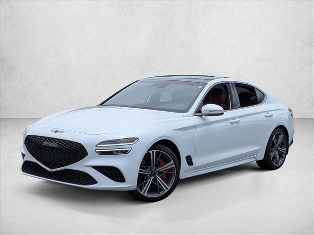 Uyuni White 2025 Genesis G70 2.5T Standard RWD Sedan Rear-Wheel Drive Automatic