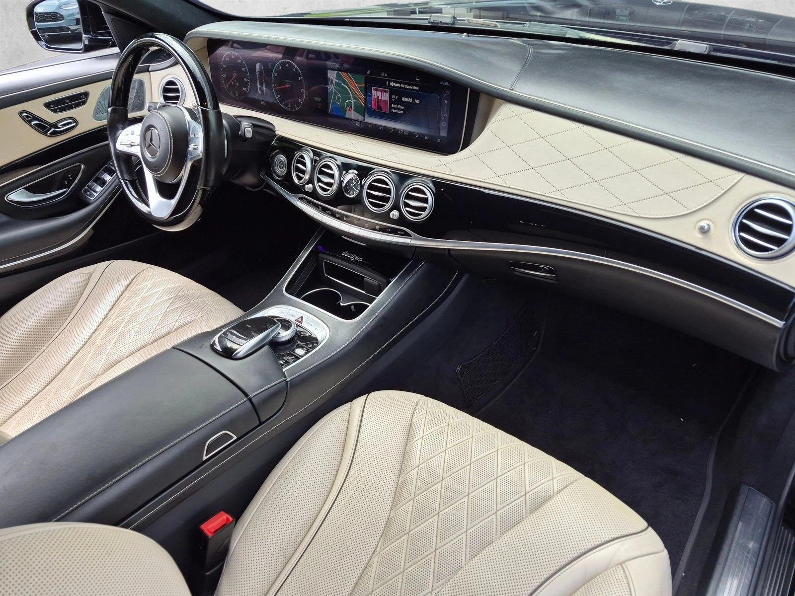 Used 2019 Obsidian Black Metallic Mercedes-Benz S 560 image 19