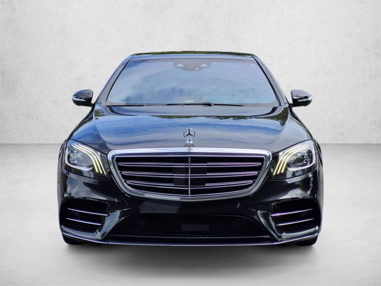 Used 2019 Obsidian Black Metallic Mercedes-Benz S 560 image 2