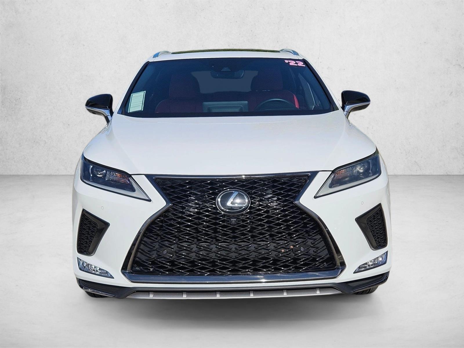 Used 2022 Ultra White Lexus RX 350 F SPORT Handling image 2