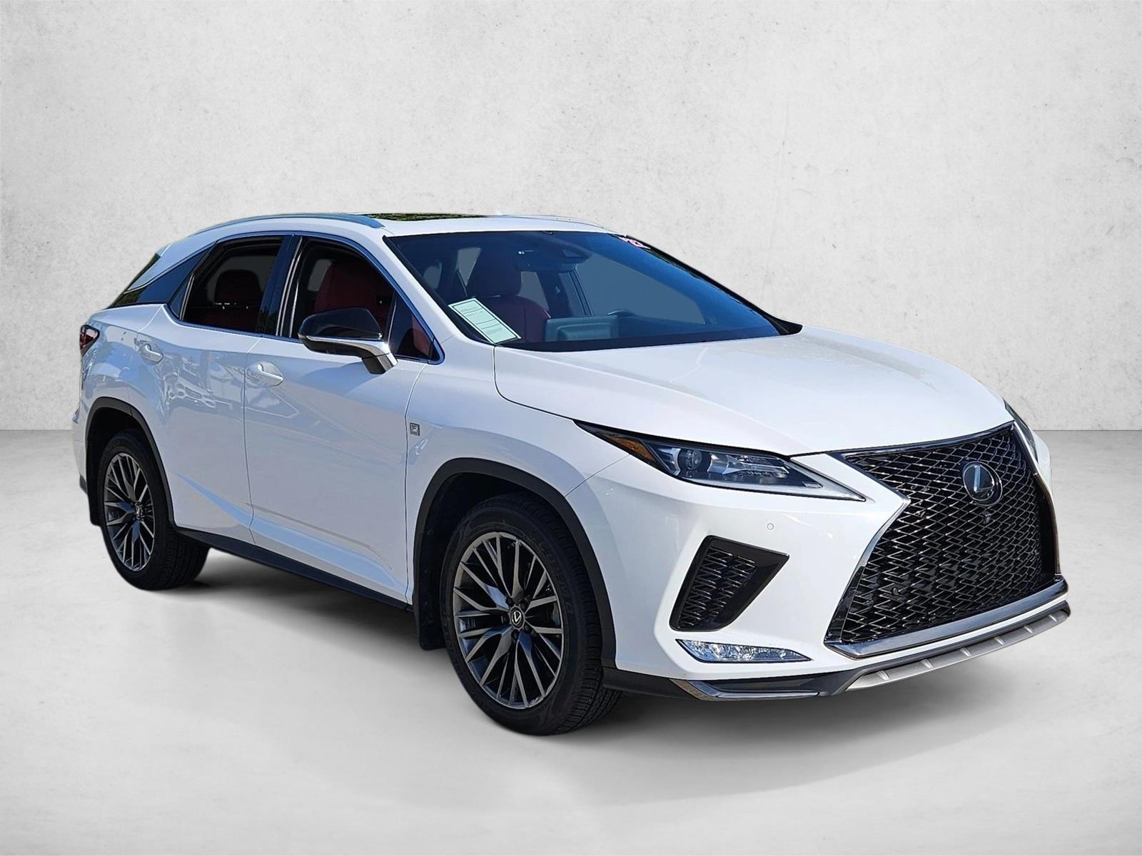 Used 2022 Ultra White Lexus RX 350 F SPORT Handling image 3