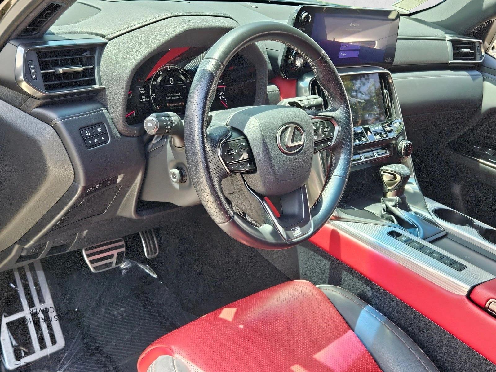 Used 2024 Black Lexus LX 600 F SPORT image 10