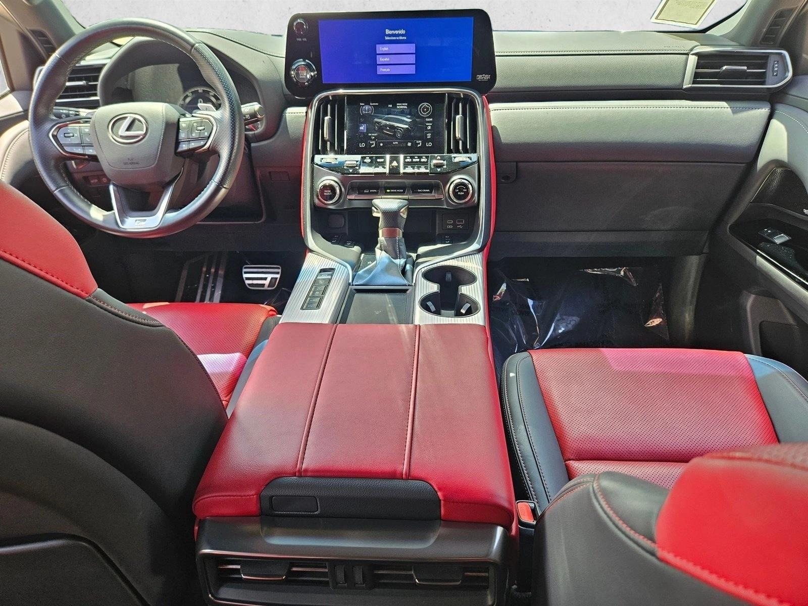 Used 2024 Black Lexus LX 600 F SPORT image 16