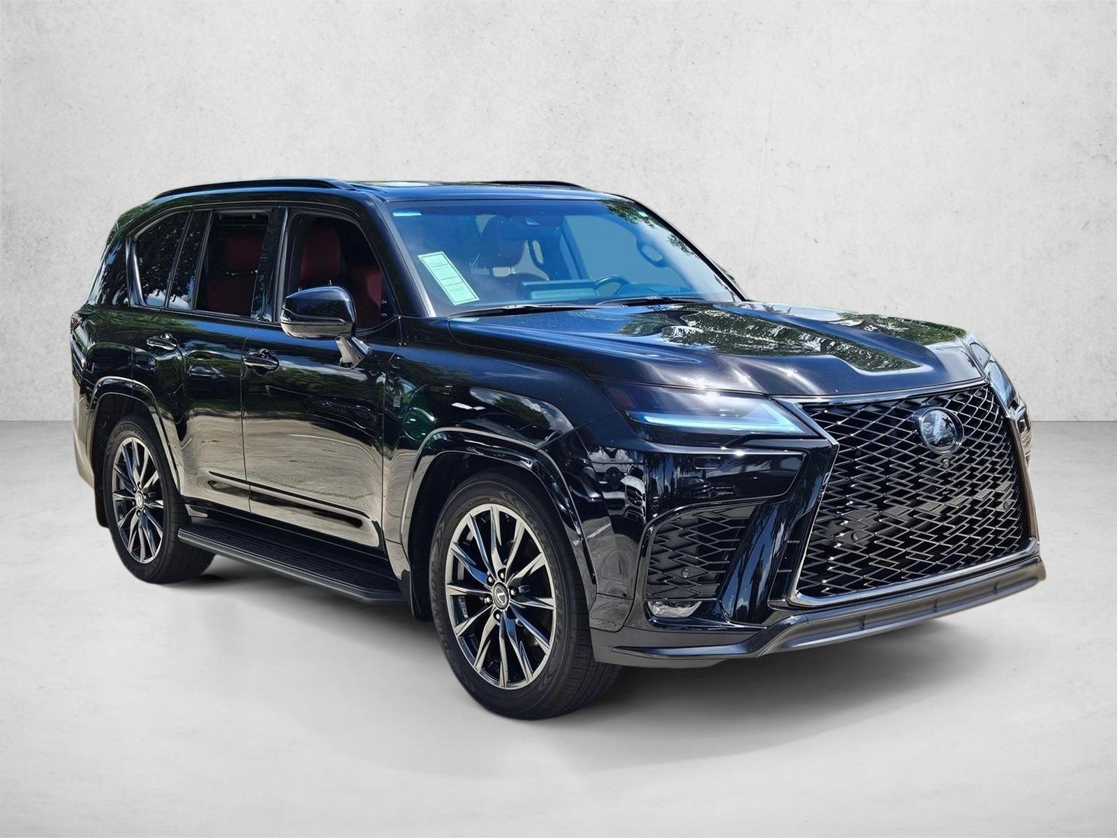 Used 2024 Black Lexus LX 600 F SPORT image 3