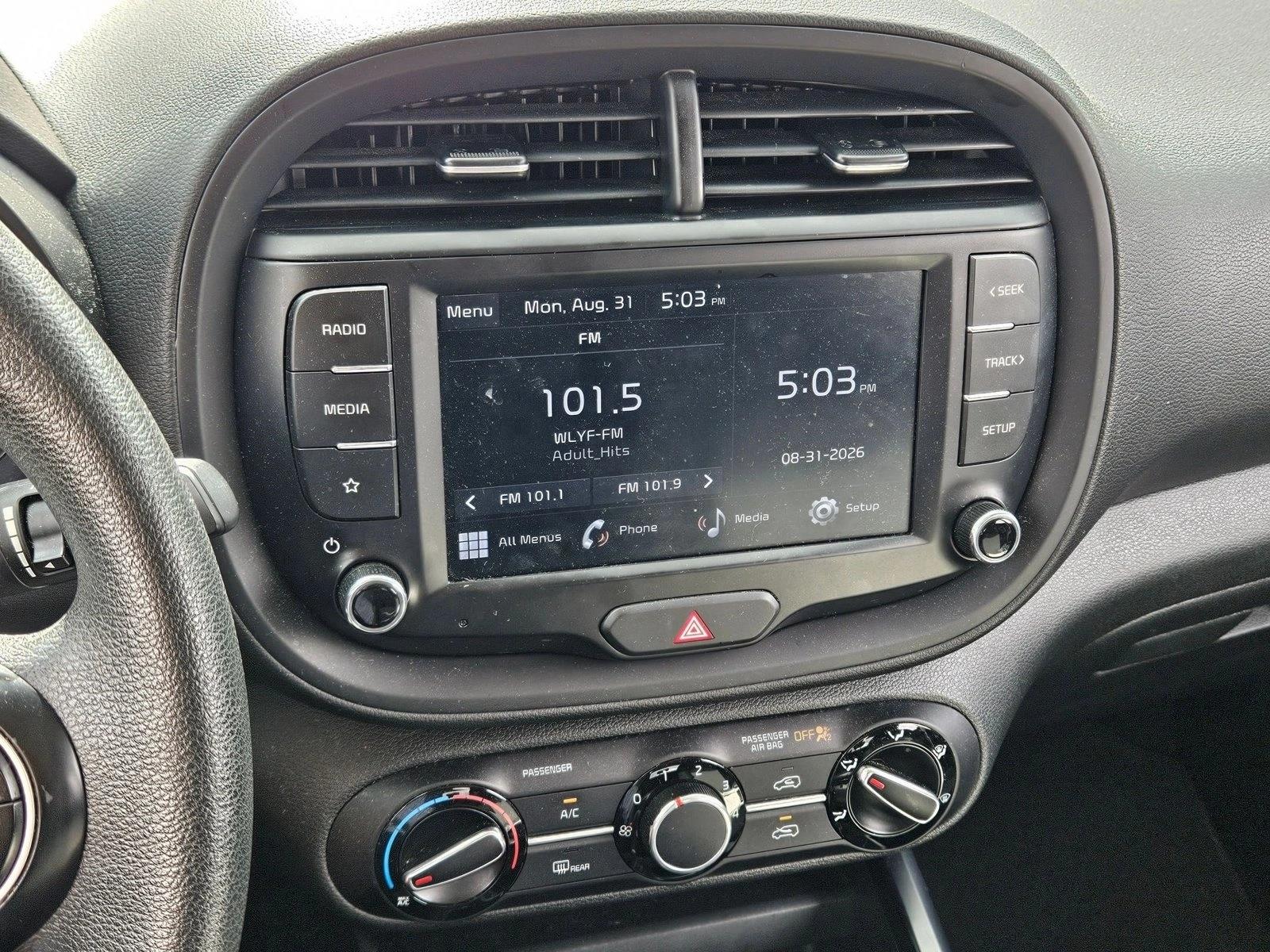 Used 2022 Snow White Pearl Kia LX image 12