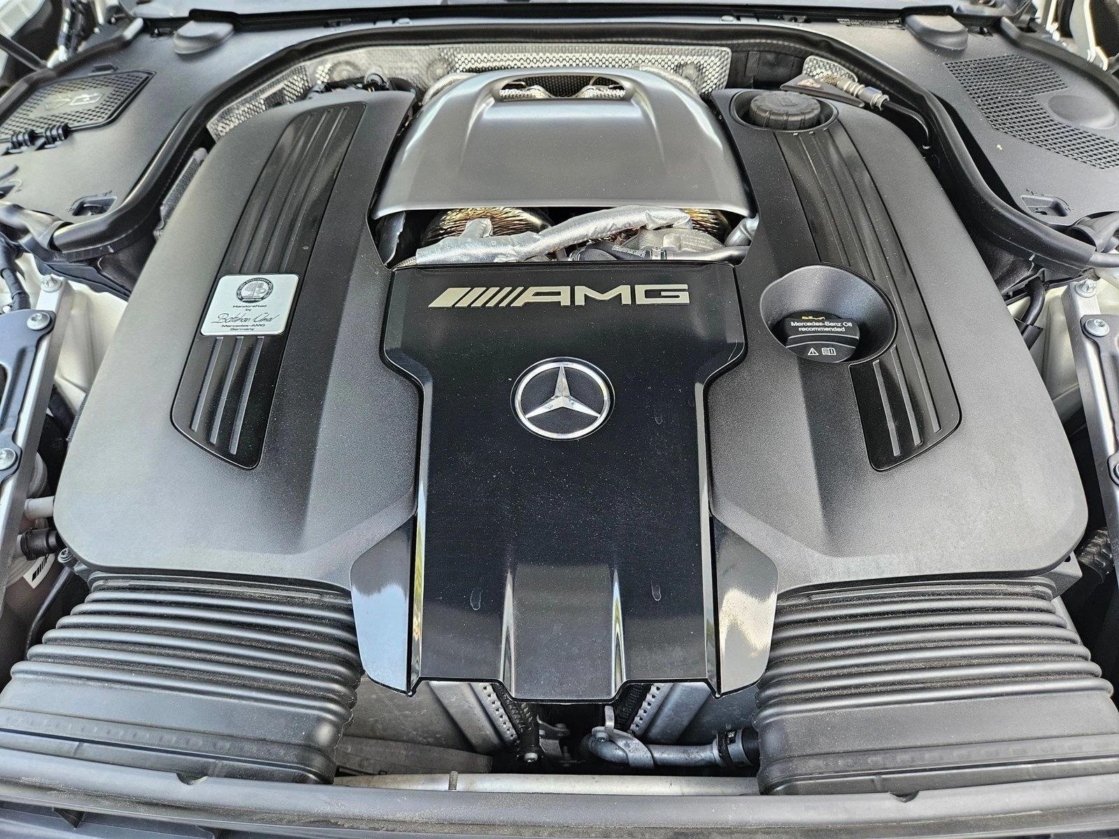 Used 2022 Manufaktur Moonlight White Magno Mercedes-Benz AMG® SL 63 image 21