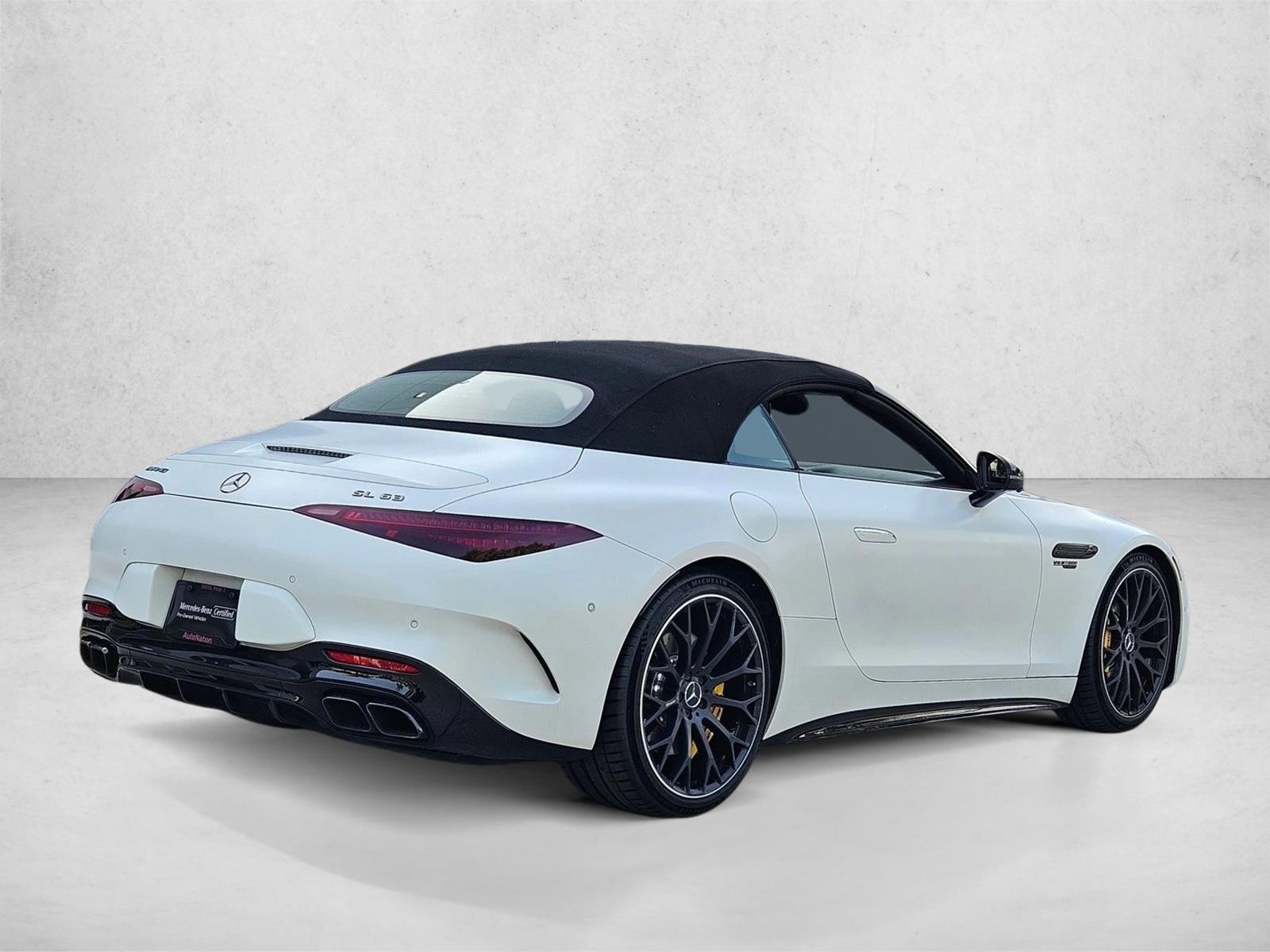 Used 2022 Manufaktur Moonlight White Magno Mercedes-Benz AMG® SL 63 image 5