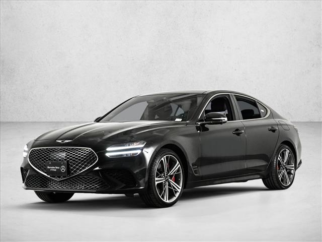 Vik Black 2024 Genesis G70 Sedan Rear-Wheel Drive Automatic