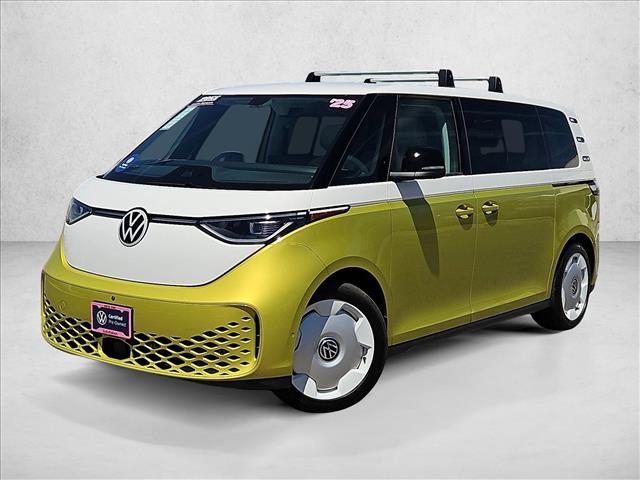 Pomelo Yellow 2025 Volkswagen ID.Buzz Minivan All-Wheel Drive Automatic