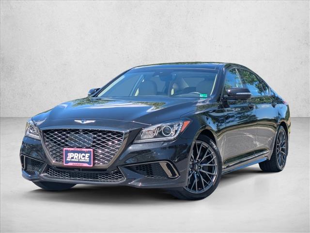 Victoria Black 2019 Genesis G80 Sedan Rear-Wheel Drive Automatic