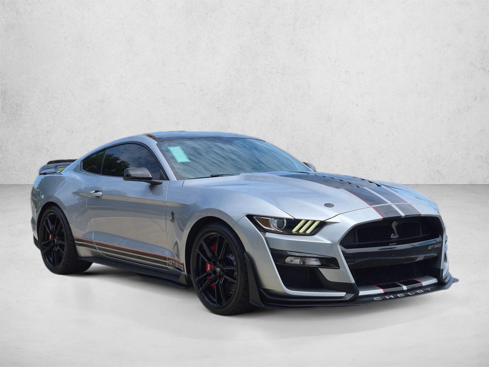 Used 2020 Iconic Silver Metallic Ford Shelby GT500 image 3