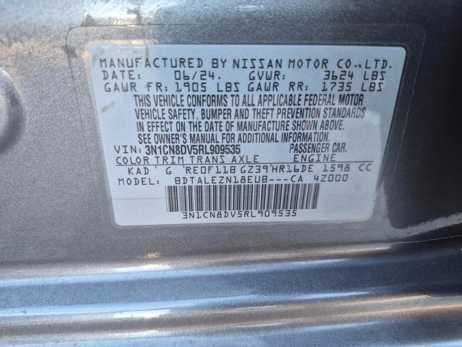 Used 2024 Gun Metallic Nissan S image 21