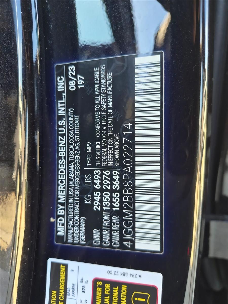 Used 2023 Obsidian Black Metallic Mercedes-Benz EQE 350+ image 23