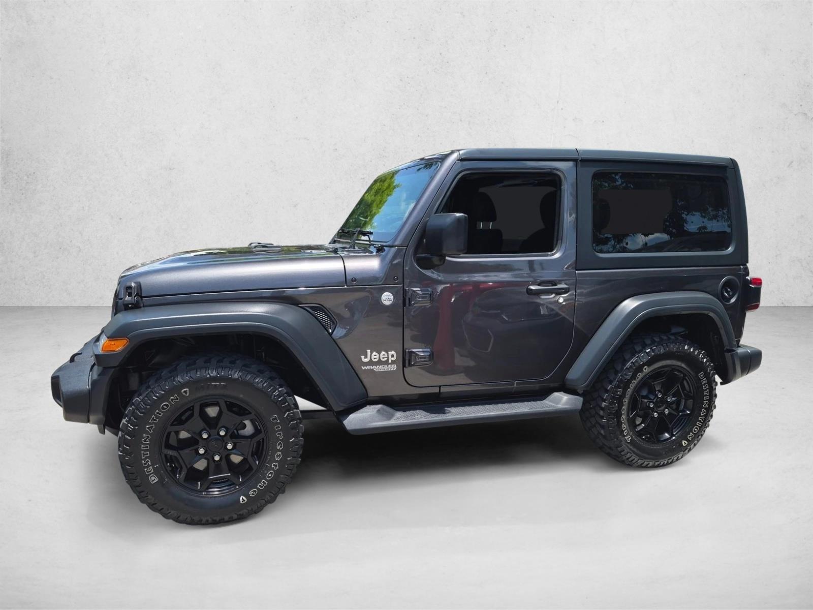 Used 2018 Granite Crystal Metallic Clearcoat Jeep Sport S image 6