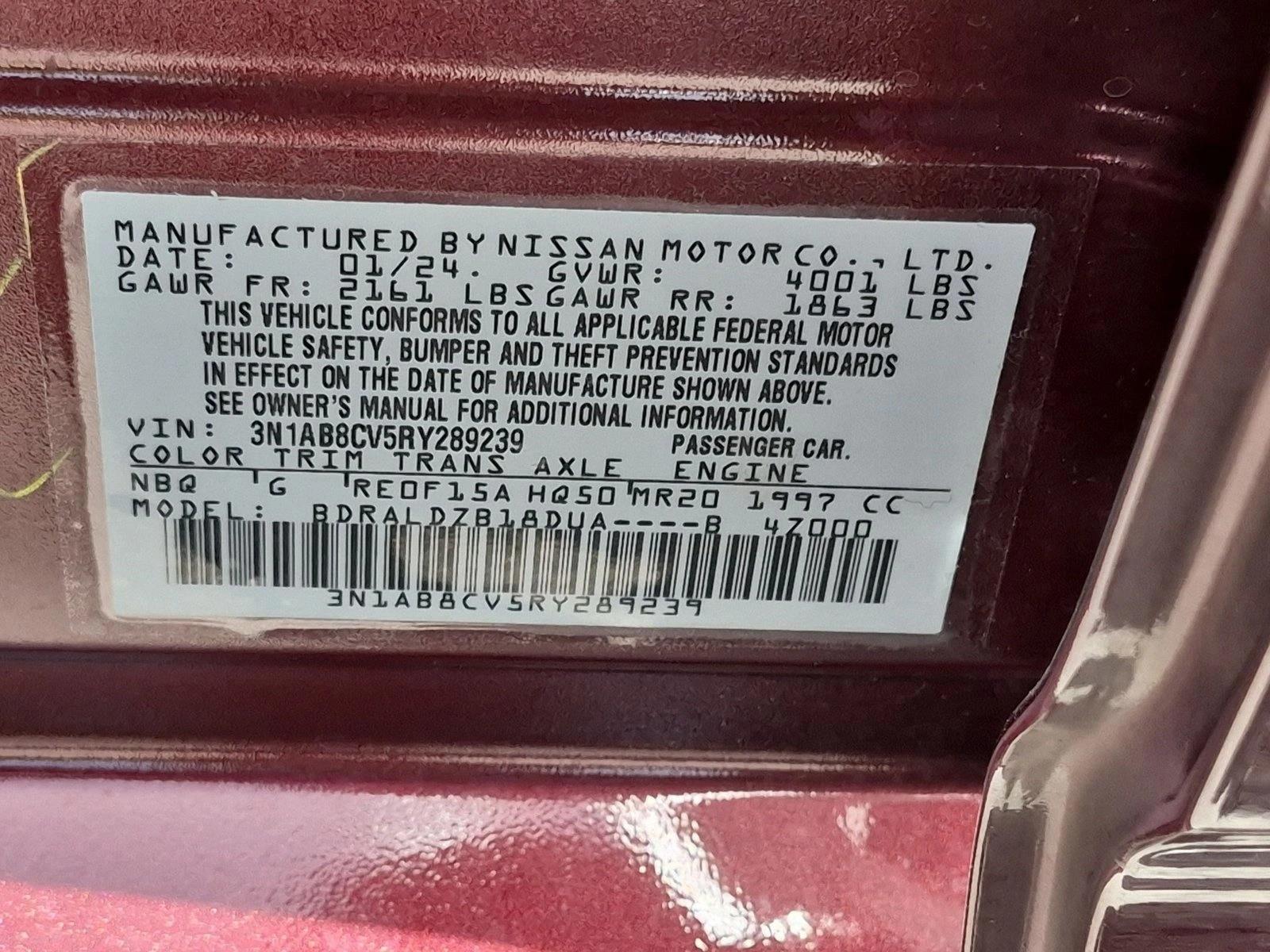 Used 2024 Rosewood Metallic Nissan SV image 23