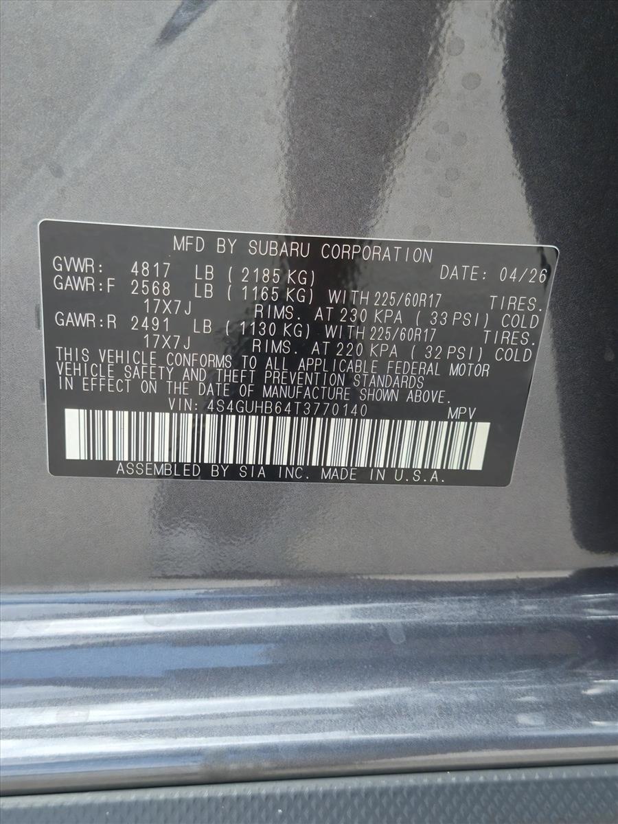 Used 2026 Magnetite Gray Metallic Subaru  image 24