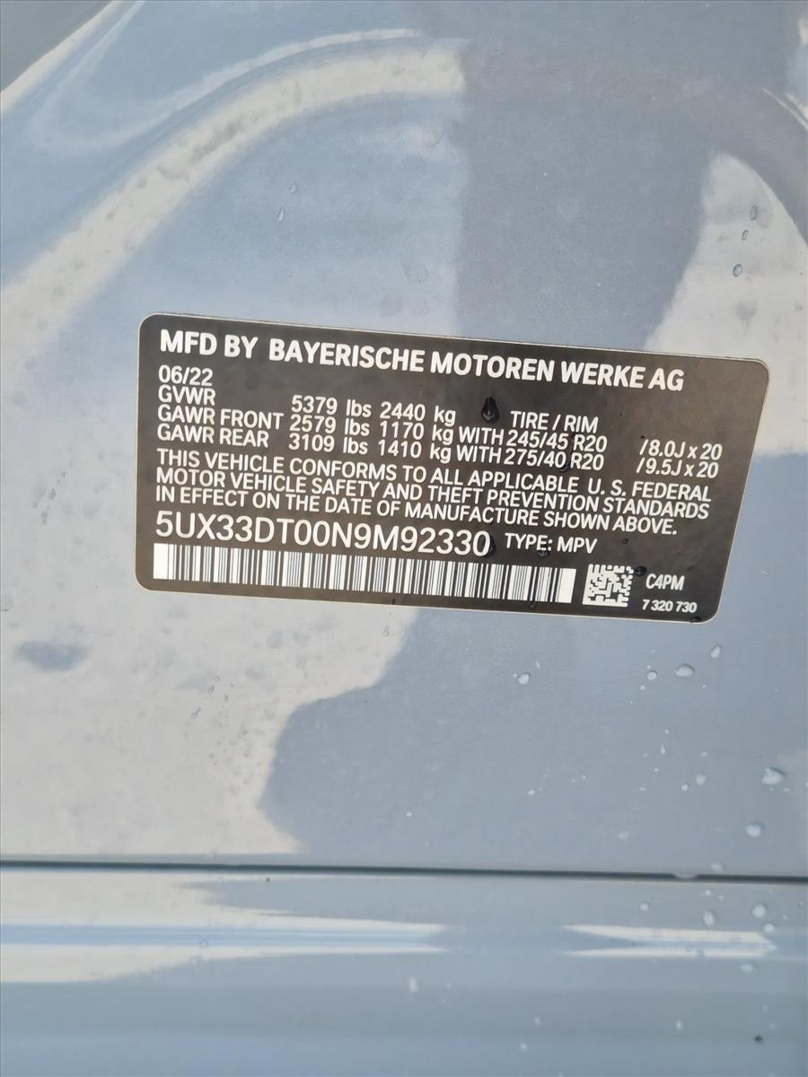 Used 2022 Brooklyn Grey Metallic BMW xDrive30i image 25