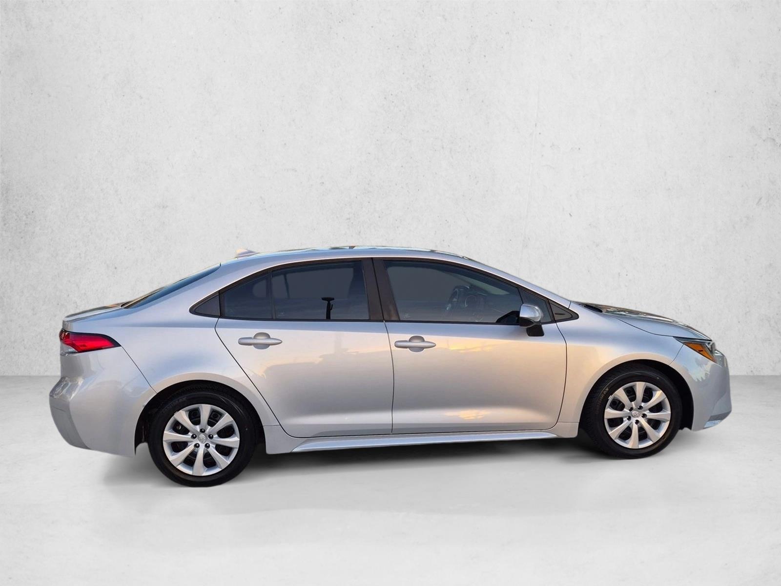Used 2023 Classic Silver Metallic Toyota LE image 4