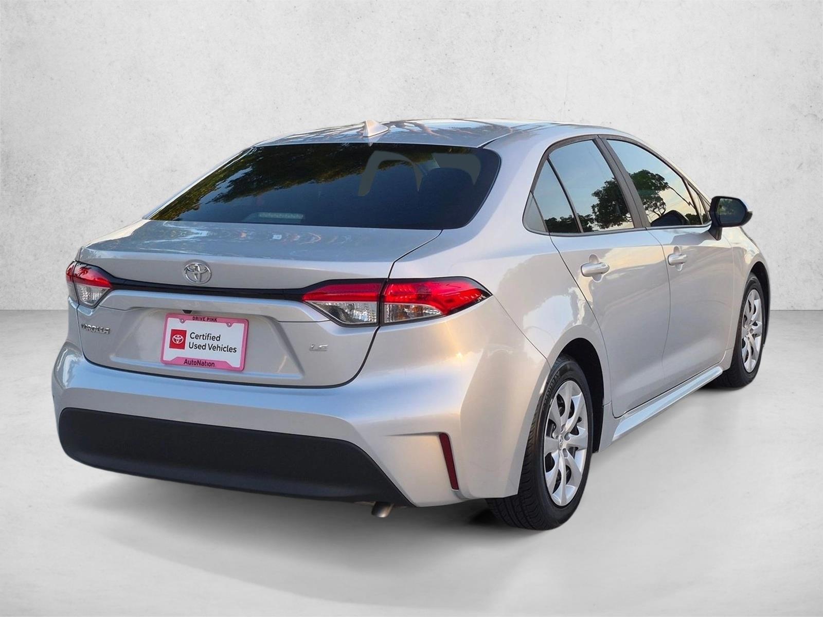 Used 2023 Classic Silver Metallic Toyota LE image 5