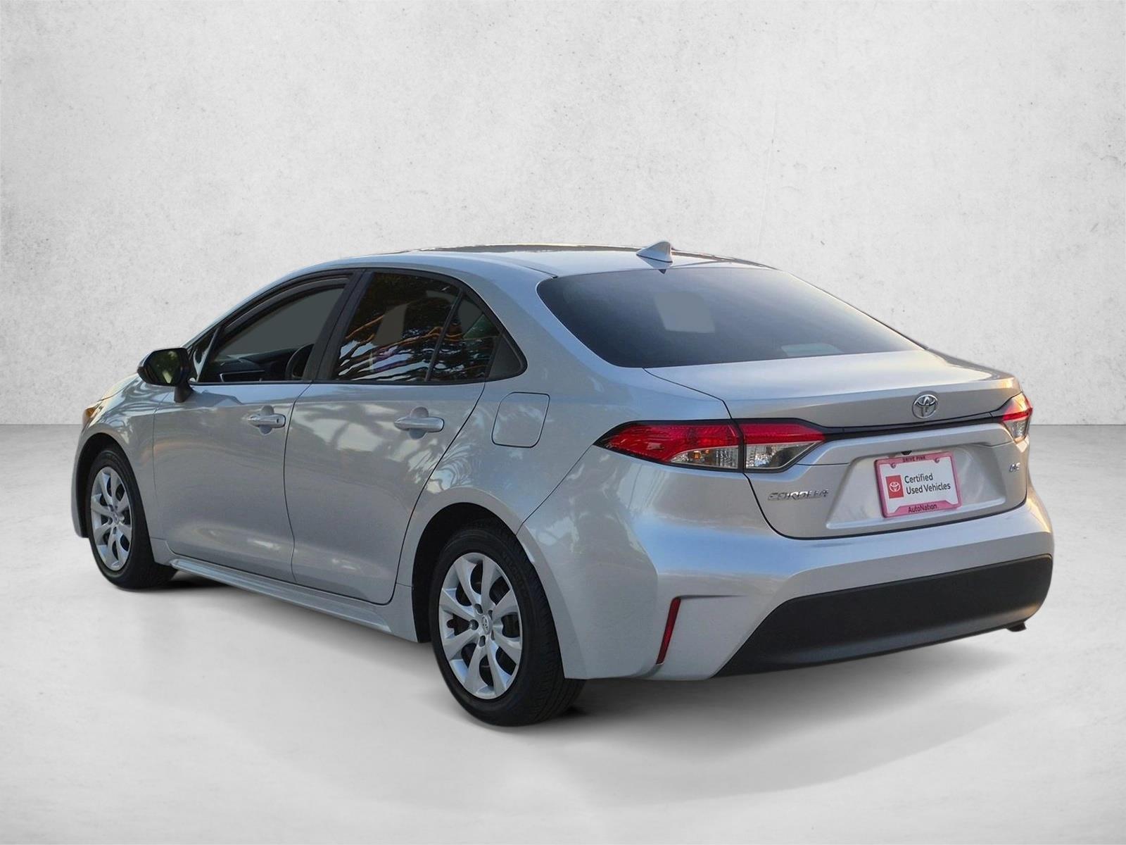 Used 2023 Classic Silver Metallic Toyota LE image 7
