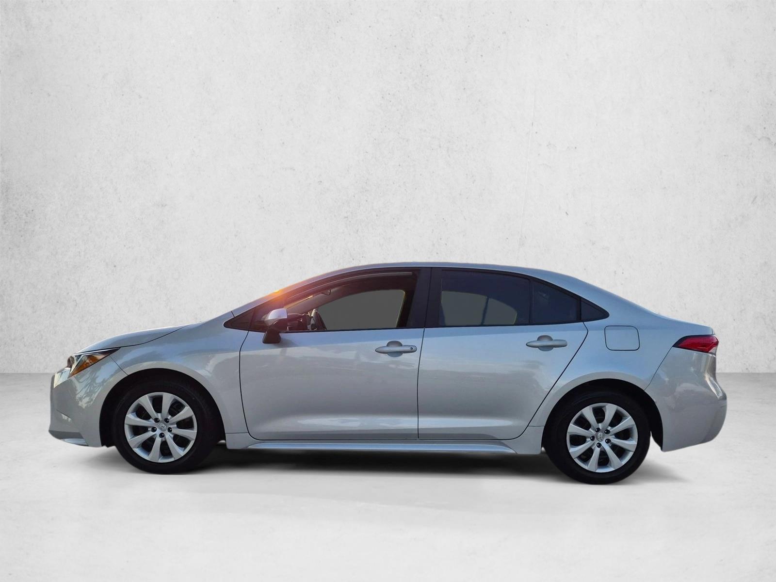 Used 2023 Classic Silver Metallic Toyota LE image 8