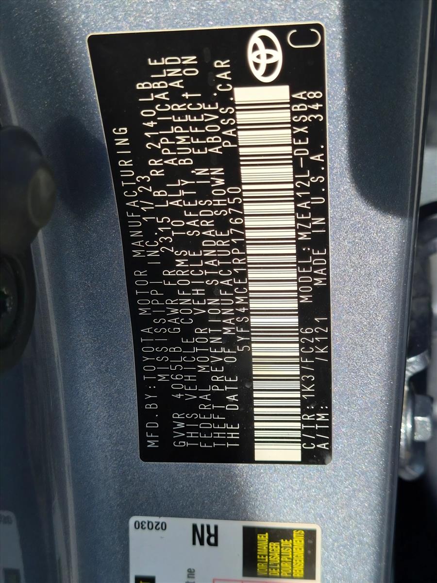 Used 2024 Celestite Toyota SE image 23
