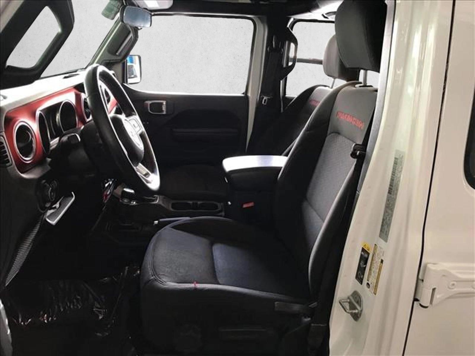 Used 2020 Bright White Clearcoat Jeep Rubicon image 13