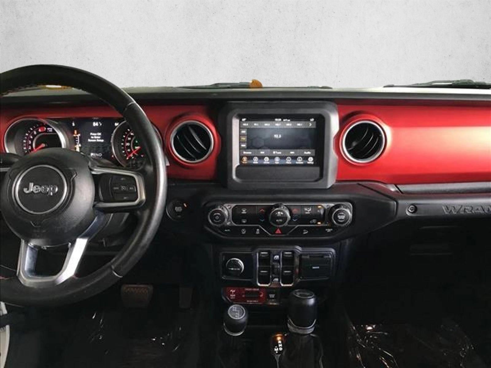 Used 2020 Bright White Clearcoat Jeep Rubicon image 16