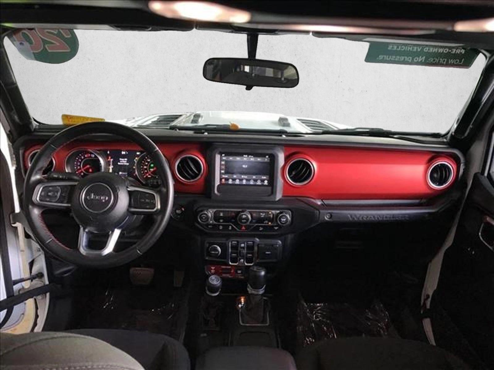 Used 2020 Bright White Clearcoat Jeep Rubicon image 17