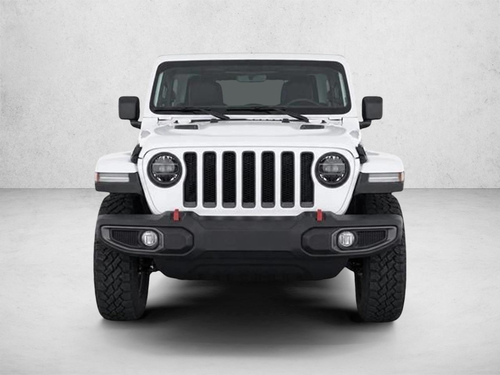 Used 2020 Bright White Clearcoat Jeep Rubicon image 2