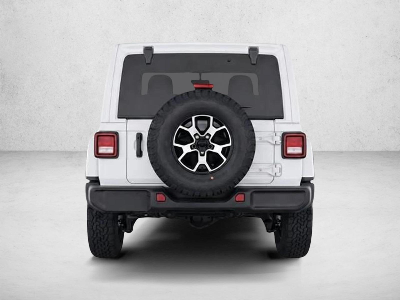 Used 2020 Bright White Clearcoat Jeep Rubicon image 6