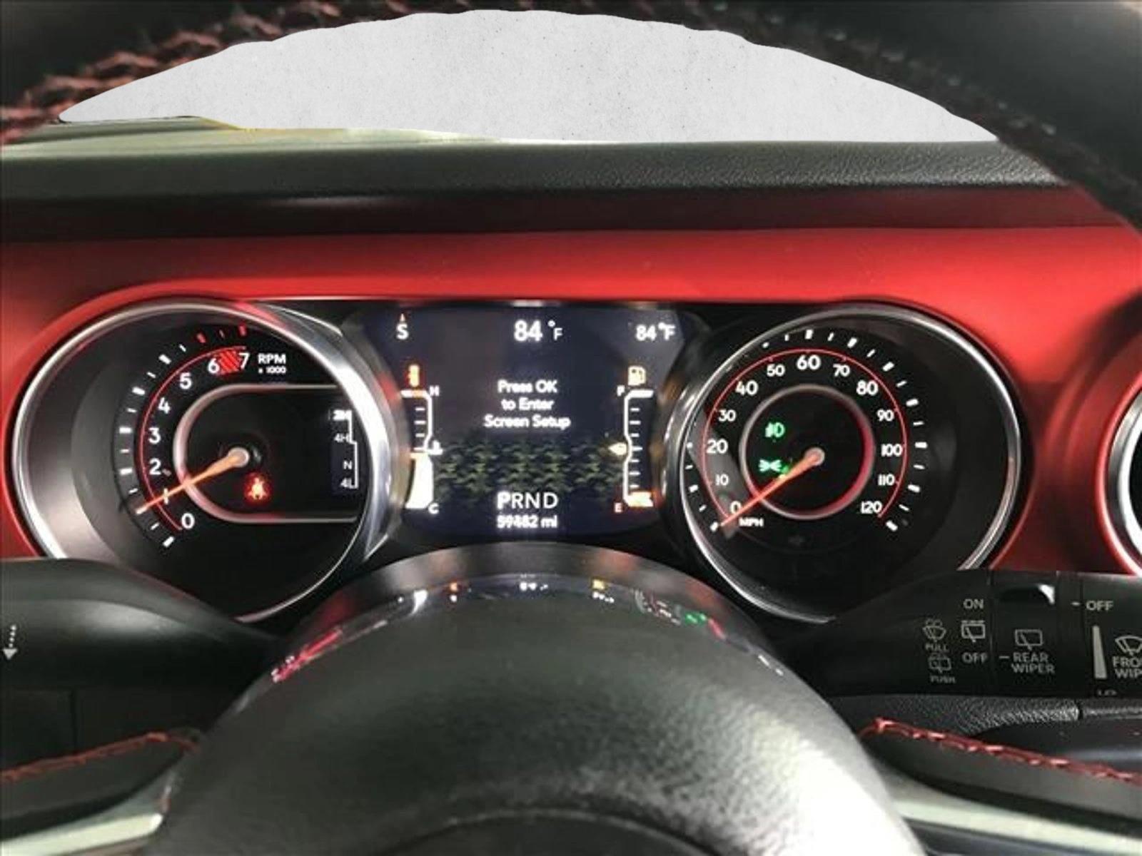 Used 2020 Bright White Clearcoat Jeep Rubicon image 9