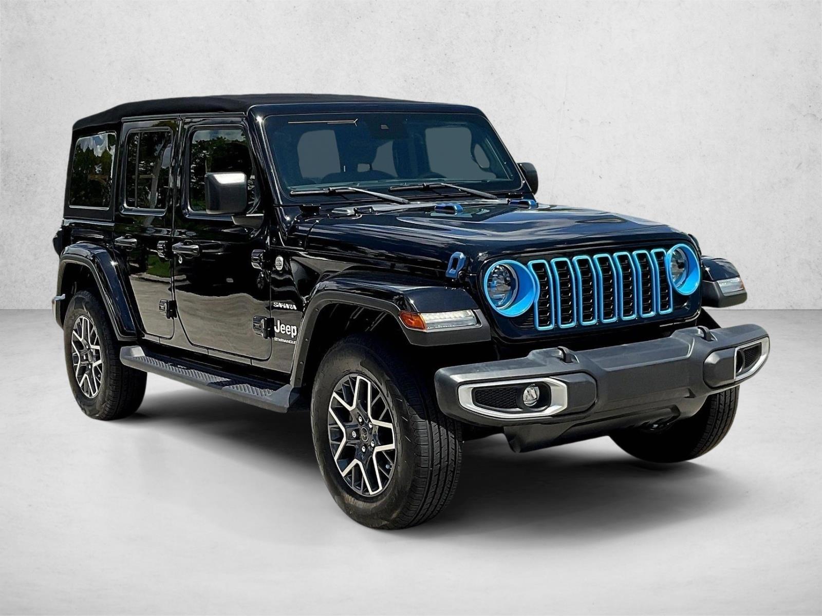 Used 2024 Black Clearcoat Jeep Sahara image 12