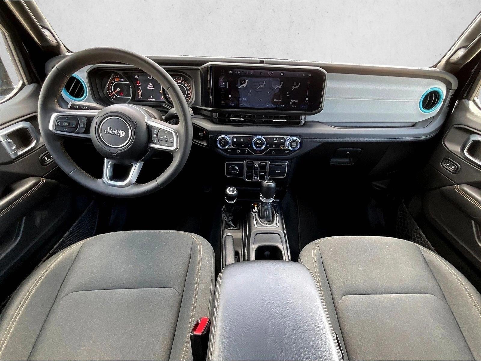 Used 2024 Black Clearcoat Jeep Sahara image 16