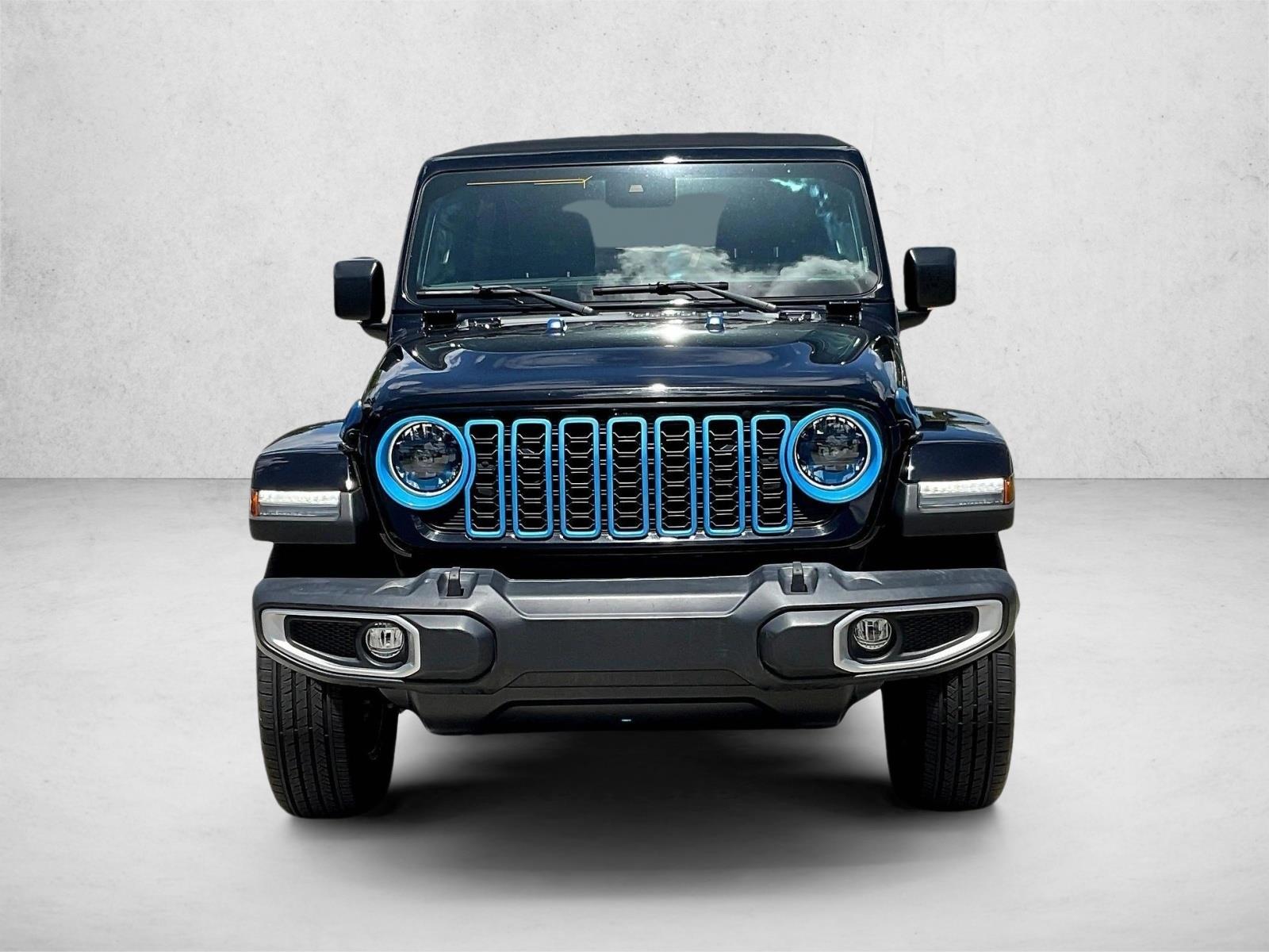 Used 2024 Black Clearcoat Jeep Sahara image 3