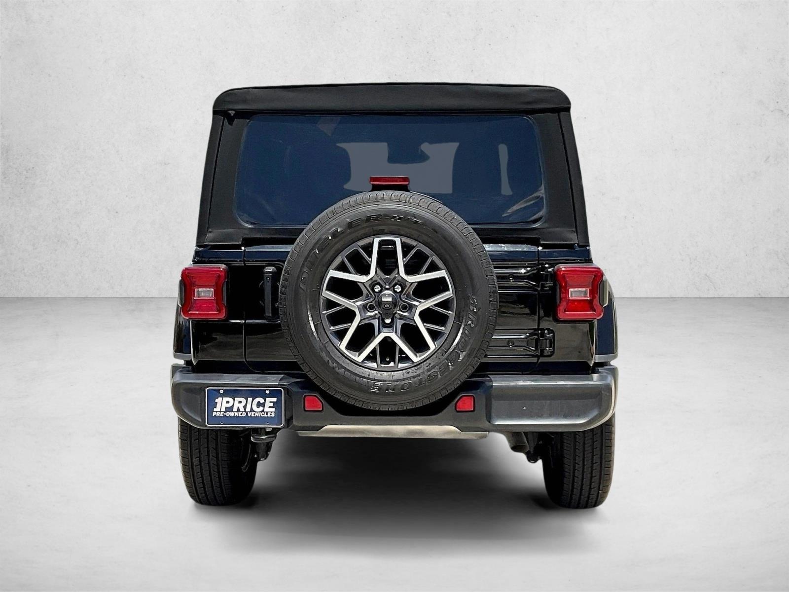 Used 2024 Black Clearcoat Jeep Sahara image 4