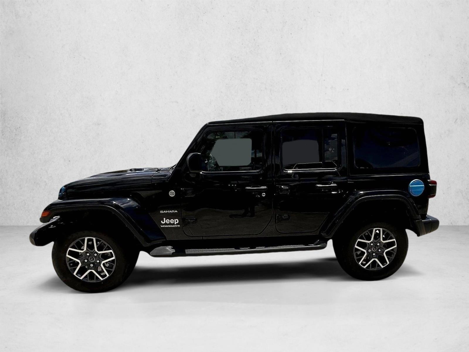 Used 2024 Black Clearcoat Jeep Sahara image 6