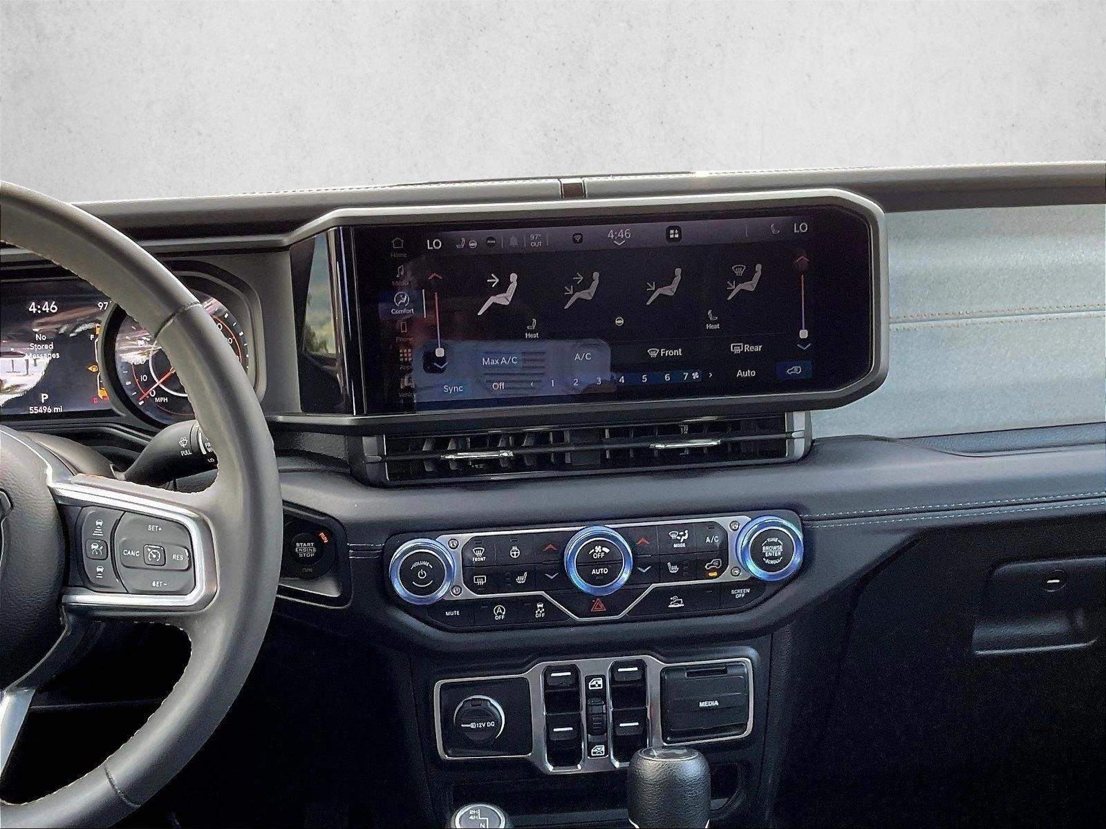 Used 2024 Black Clearcoat Jeep Sahara image 8