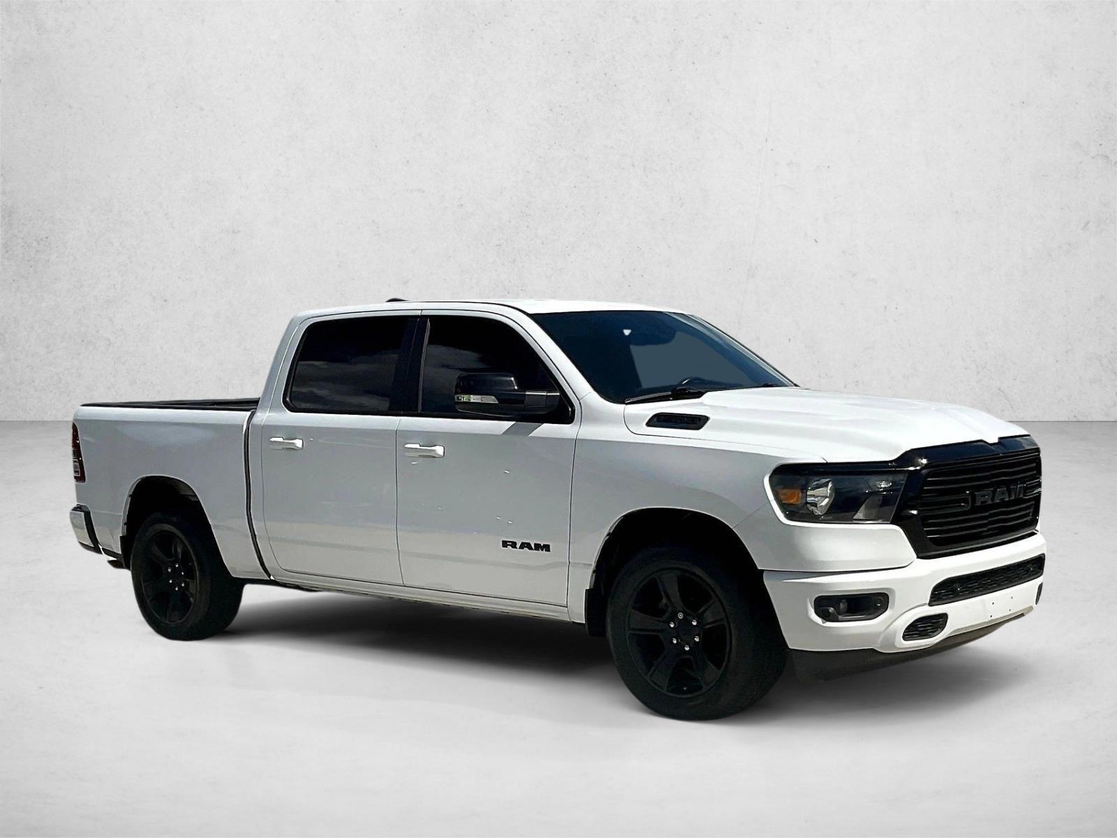 Used 2021 Bright White Clearcoat Ram Big Horn image 12