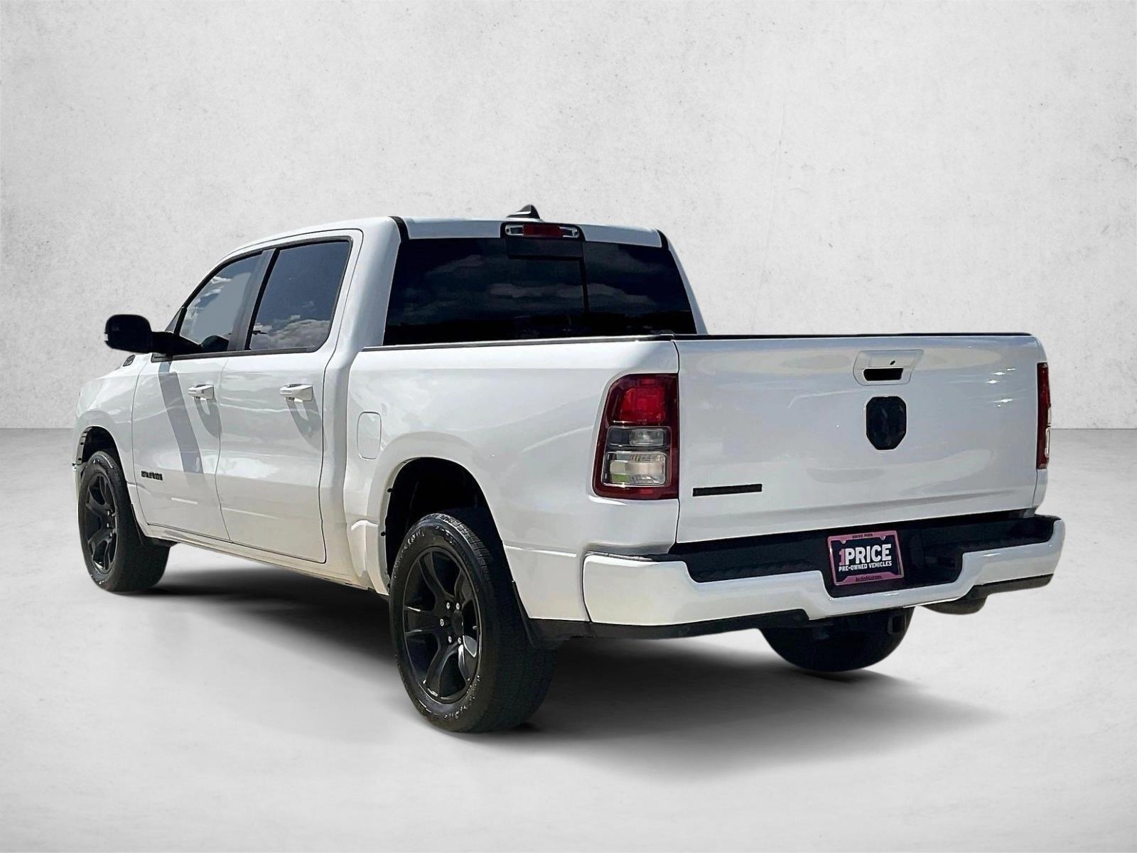 Used 2021 Bright White Clearcoat Ram Big Horn image 13