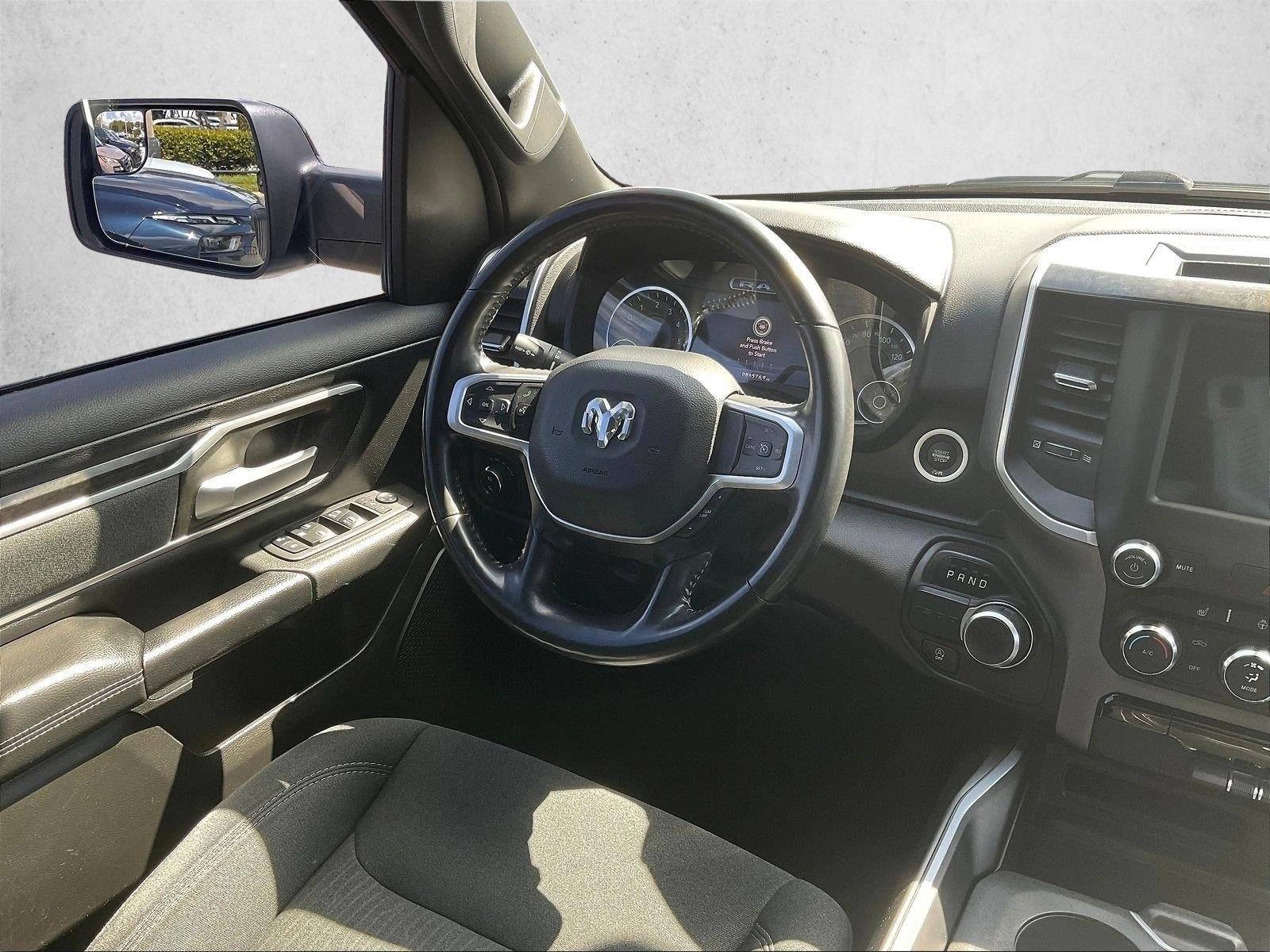 Used 2021 Bright White Clearcoat Ram Big Horn image 14