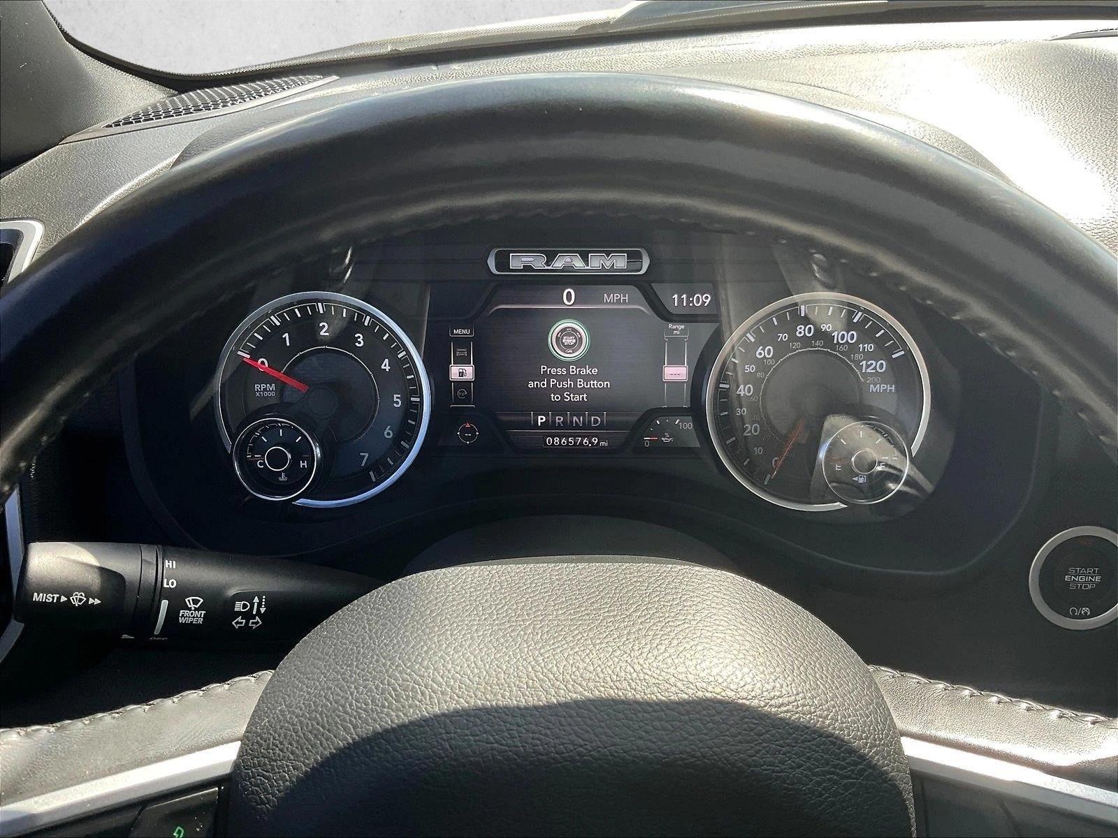 Used 2021 Bright White Clearcoat Ram Big Horn image 21