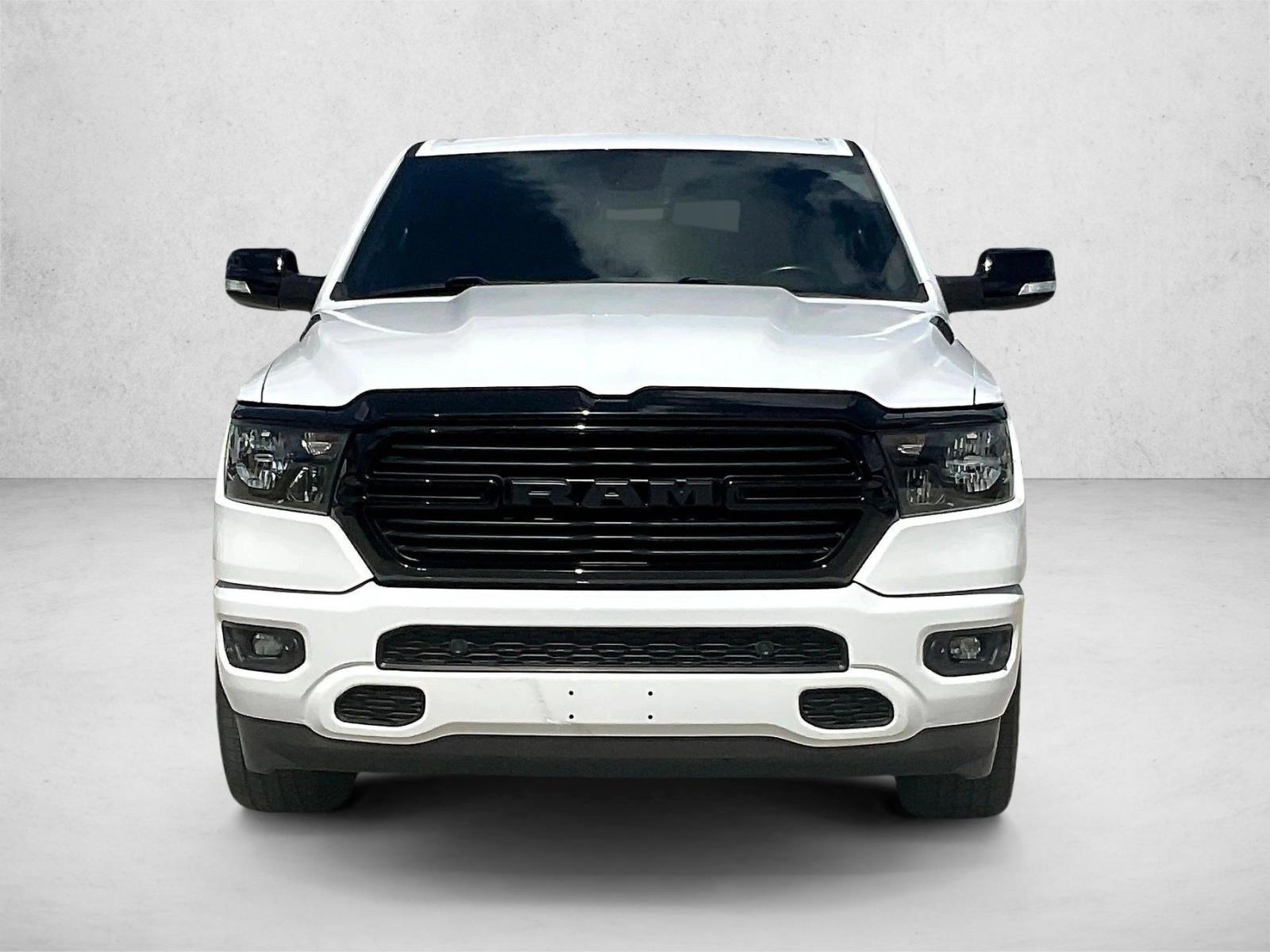 Used 2021 Bright White Clearcoat Ram Big Horn image 3