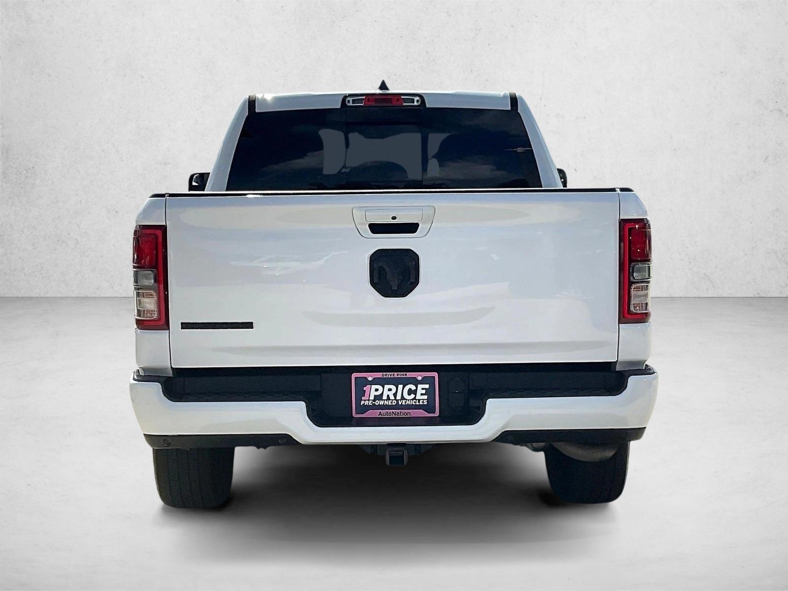 Used 2021 Bright White Clearcoat Ram Big Horn image 4