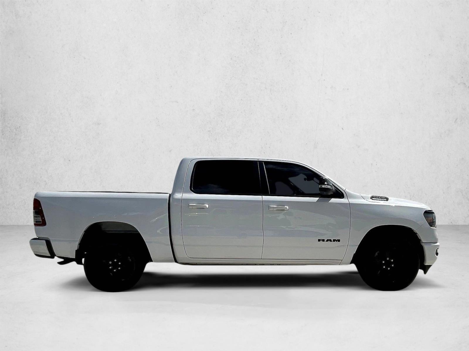 Used 2021 Bright White Clearcoat Ram Big Horn image 5