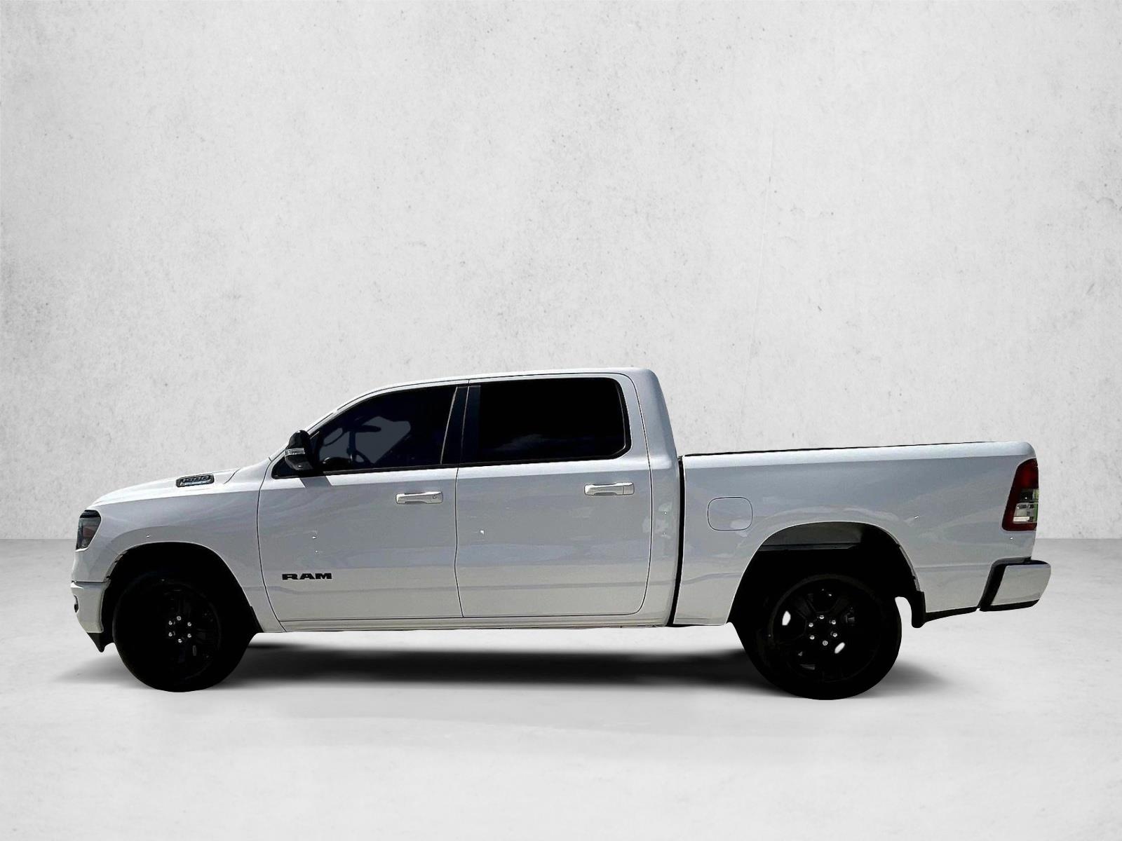 Used 2021 Bright White Clearcoat Ram Big Horn image 6